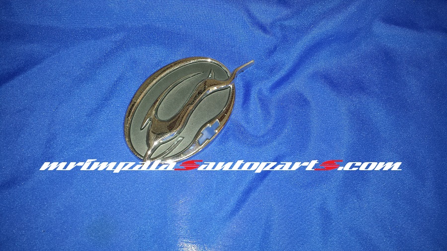 00-05 Chevy " Impala" Deck Lid Emblem BlUE - Click Image to Close